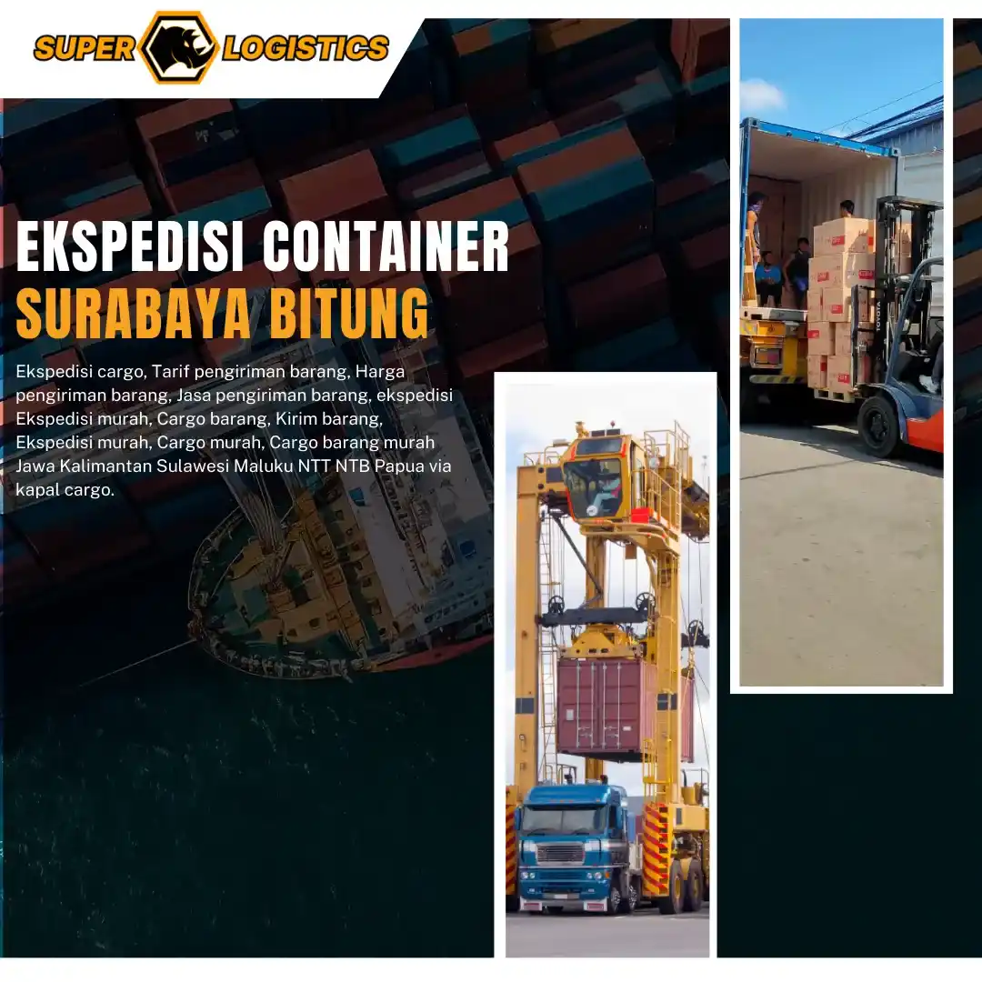Ekspedisi Container Surabaya Bitung