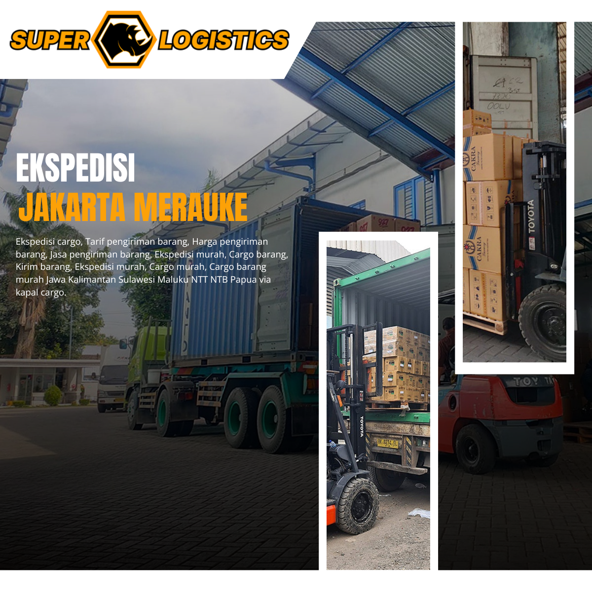 Ekspedisi Container Jakarta Merauke