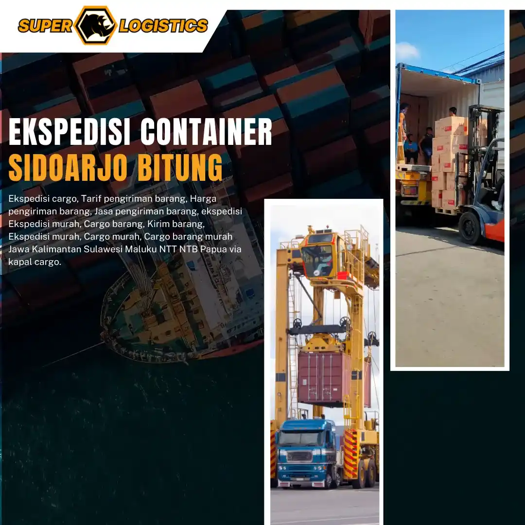 Ekspedisi Container Sidoarjo Bitung