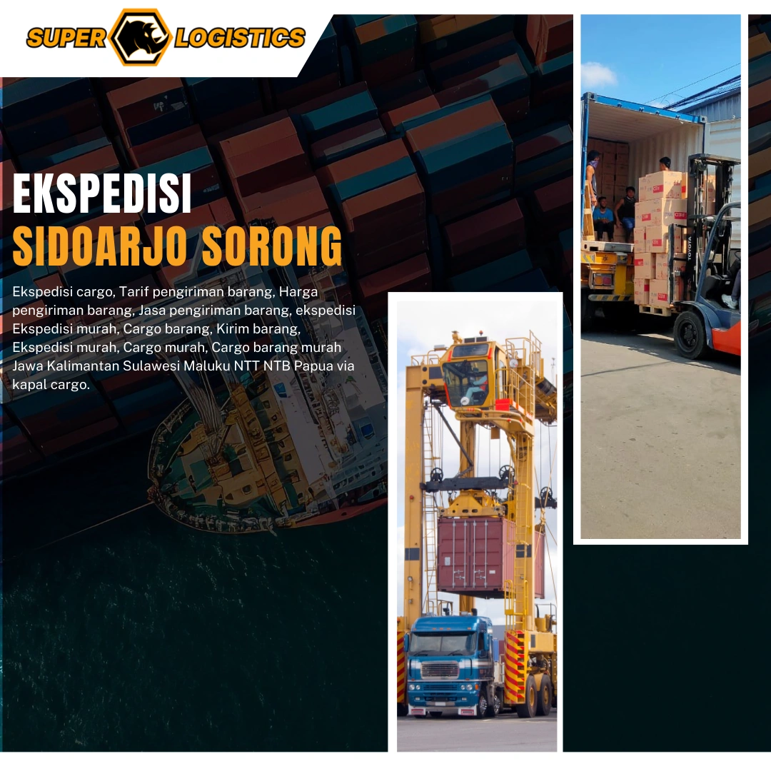 Ekspedisi Container Sidoarjo Sorong