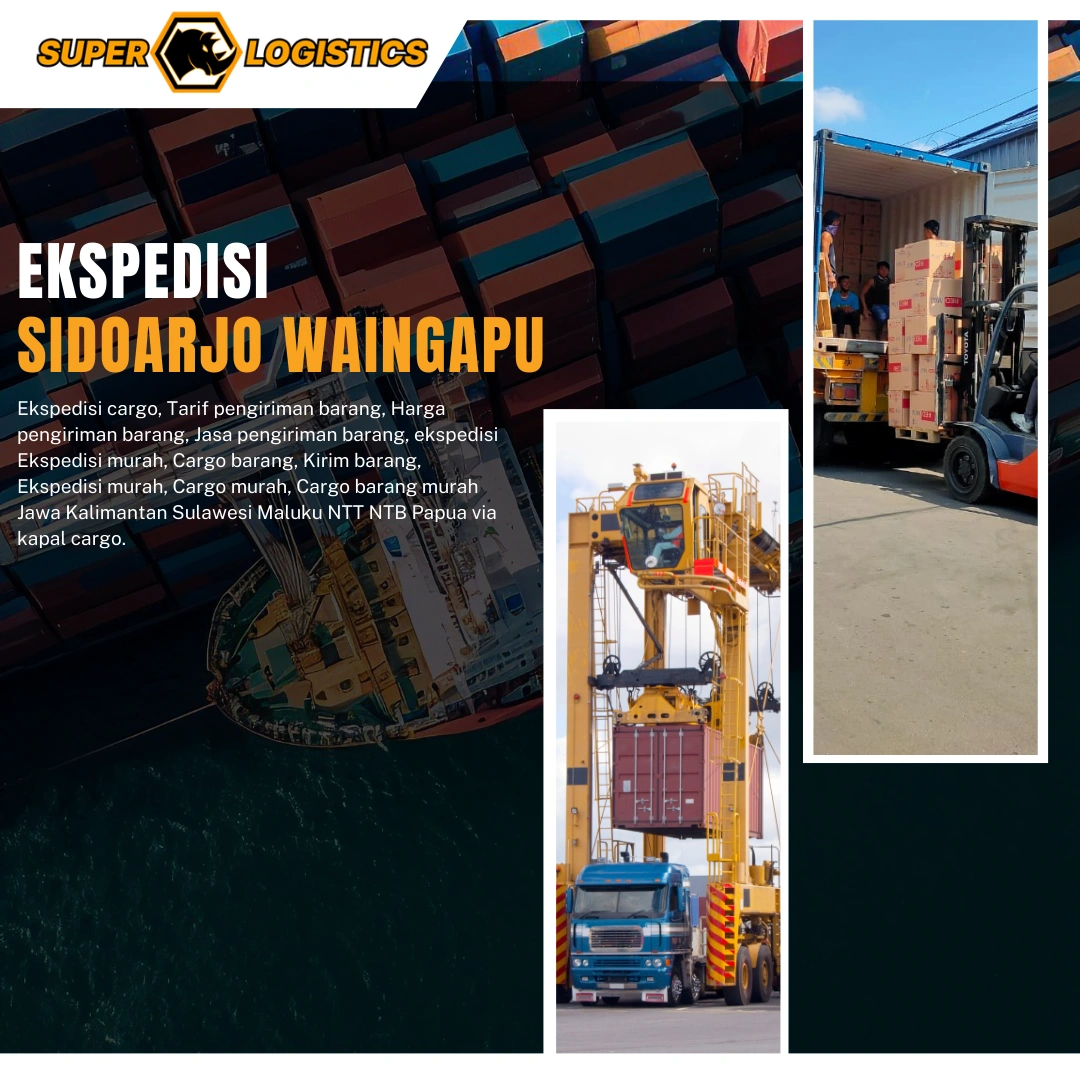 Ekspedisi Container Sidoarjo Waingapu