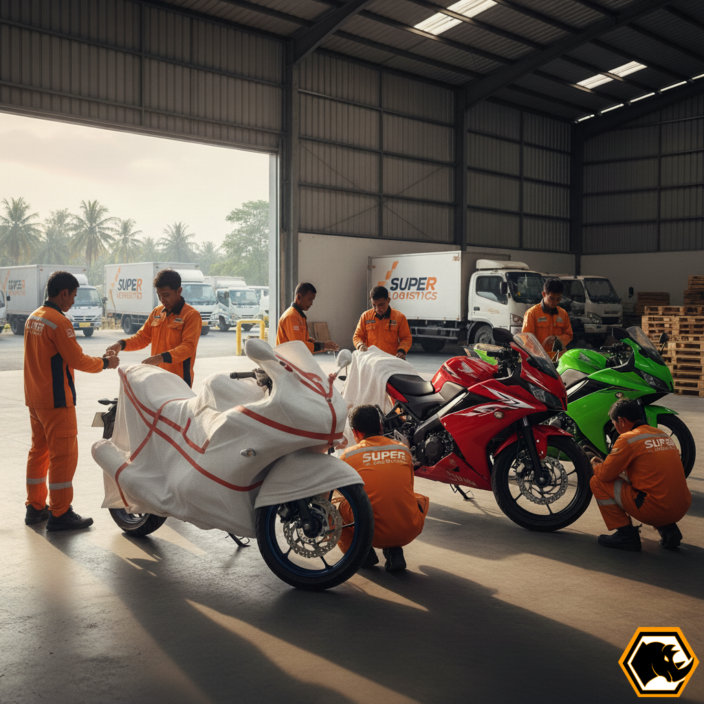 Jasa Pengiriman motor Jakarta