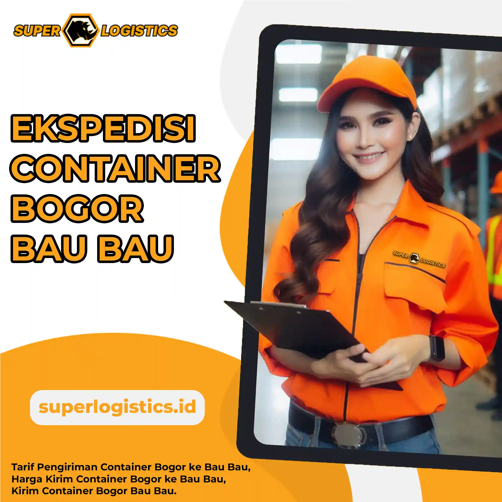 Ekspedisi Container Bogor ke Bau Bau