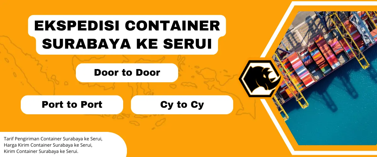 Ekspedisi Container Surabaya Serui